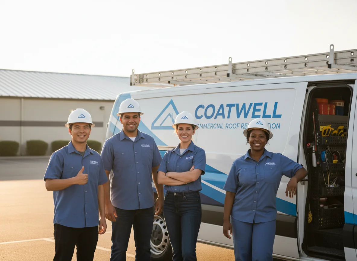 Commercial roof coating company in Waldron, WA